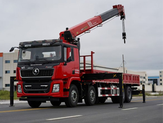 Shacman Delong X5000 8&times;4 Truck Mounted Crane