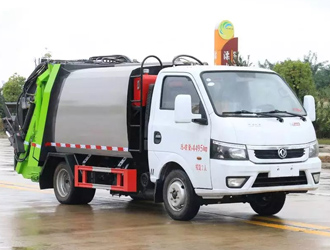 Dongfeng Tuyi 4CBM Rear Compression Garbage Truck