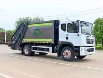 Dongfeng Dolica D9 14CBM Rear Loader Garbage Compactor Truck