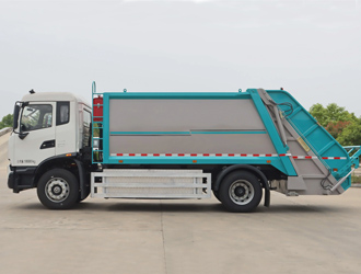 16CBM Full Electric Compactor Garbage Truck, Zero-Emission Urban & Rural Sealed