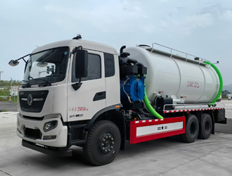 Dongfeng Kinland Integrated High-Pressure Cleaning & Sewage Suction Truck, Multi-Functional Septic Tank & Pipeline Dredging Combined Sewer Vehicle