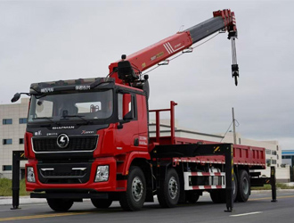 Integrated Lifting & Transport Solution for Heavy Construction &mdash; SHACMAN X5000 8&times;4 with Cummins 400HP & Sany 5-Section Boom Crane (14&ndash;20 Ton)