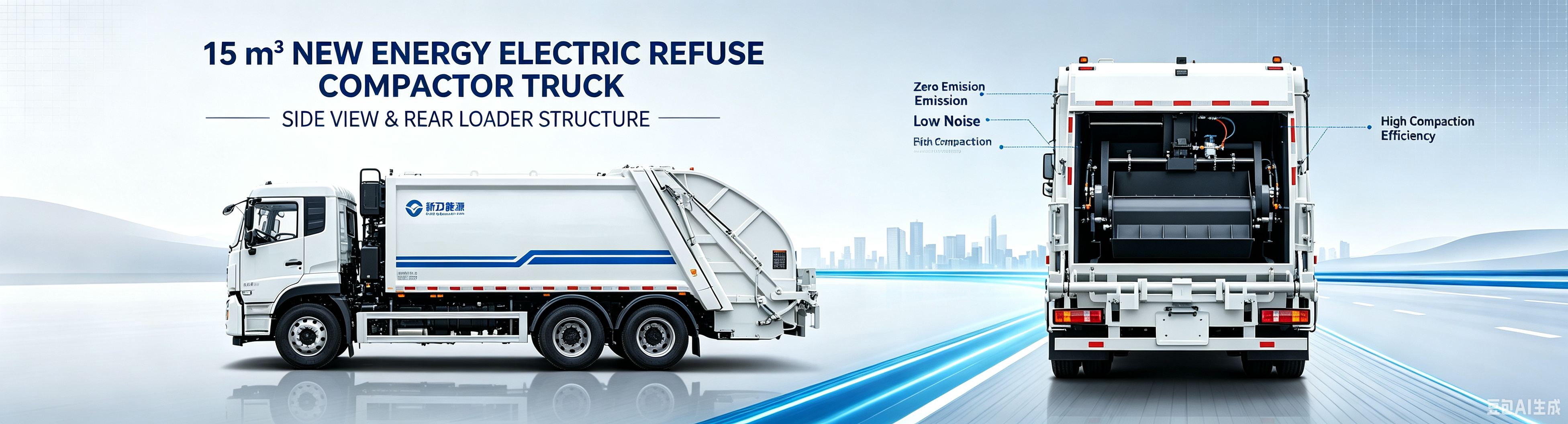 15m³ New Energy Electric Compactor Garbage Truck – International Case Study